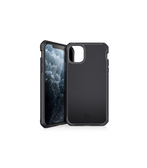 ITSKINS BALLISTIC? NYLON cover til iPhone 11 Max / XS Max®. Sort