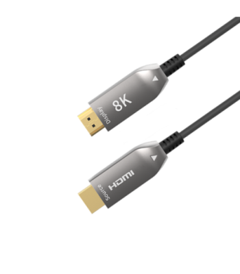 Sinox SHD HDMI Optisk kabel 8K60Hz+E. 50m. Sort