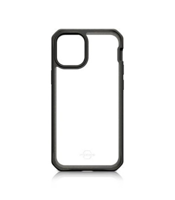 ITSKINS FERONIABIO PURE cover til iPhone 12 mini®. Sort og gennemsigtig