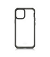 ITSKINS FERONIABIO PURE cover til iPhone 12 mini®. Sort og gennemsigtig