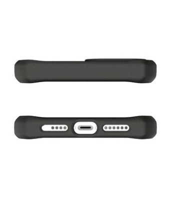 ITSKINS FERONIABIO PURE cover til iPhone 12 mini®. Sort og gennemsigtig