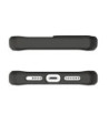 ITSKINS FERONIABIO PURE cover til iPhone 12 mini®. Sort og gennemsigtig