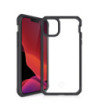 ITSKINS HYBRID SOLID cover til iPhone 12 Pro Max®. Sort og gennemsigtig