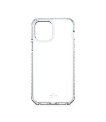ITSKINS SUPREME CLEAR cover til iPhone 12 Pro Max®. Hvid og gennemsigtig