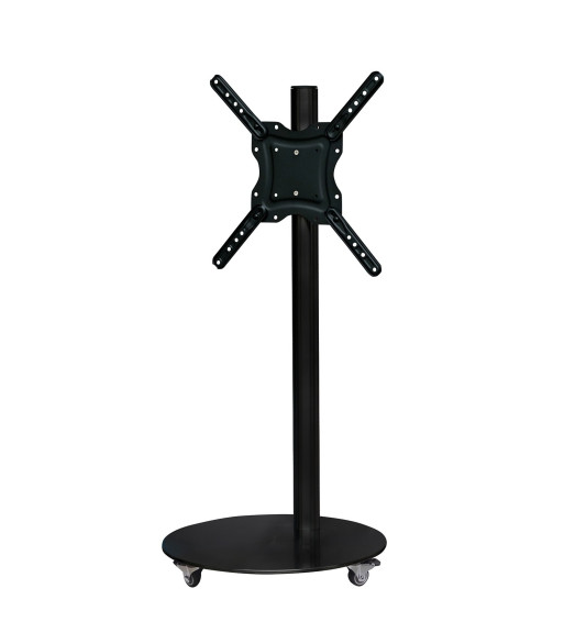 Sinox StandView TV gulvstand med hjul og drejbar top. 26"-65". Matsort