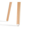 Sinox Tripod TV gulvstand med drejbar top. 50"-65". Lyst træ/hvid