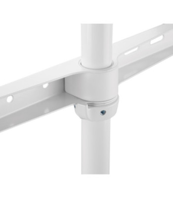 Sinox Tripod TV gulvstand med drejbar top. 50"-65". Lyst træ/hvid