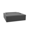 Cavus vægbeslag til Sonos® AMP horisontal. Sort