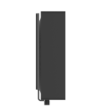 Cavus vægbeslag til Sonos® AMP vertikal. Sort