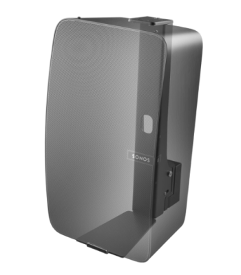 Cavus vægbeslag til Sonos® Five/Play:5. Vertikal. Sort