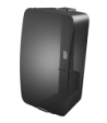 Cavus vægbeslag til Sonos® Five/Play:5. Vertikal. Sort