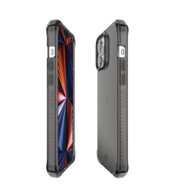 ITSKINS SPECTRUM CLEAR cover til iPhone 13 Pro Max / 12 Pro Max®. Smoke