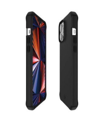 ITSKINS SPECTRUM SOLID Cover til iPhone 13 Pro Max / 12 Pro Max®. Sort