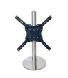 Sinox StandView TV bordstand med drejbar top. 26"-55". Alu finish