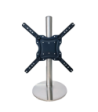 Sinox StandView TV bordstand med drejbar top. 26"-55". Alu finish