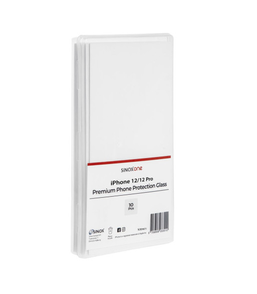 Sinox One Protection Glass. 10 stk