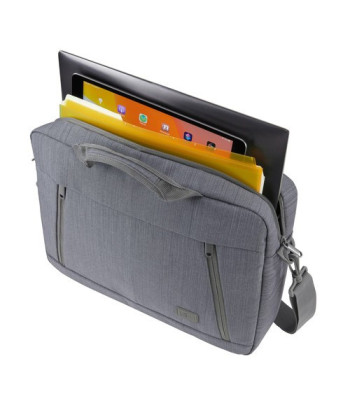 Case Logic Huxton 14" Laptop Attaché. Graphite