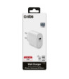 SBS 20W oplader. Hvid
