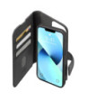 SBS book cover med aftageligt cover til iPhone 13®. Sort