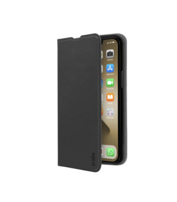 SBS Book Wallet Lite cover til iPhone 13 Pro Max®. Sort