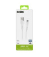 SBS data- og opladningskabel USB 2.0 - USB C. 1,5m. Hvid