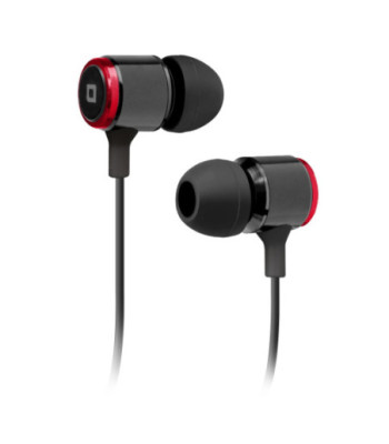 SBS in-ear stereo høretelefoner Studio Mix 40. Sort/rød