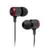 SBS in-ear stereo høretelefoner Studio Mix 40. Sort/rød