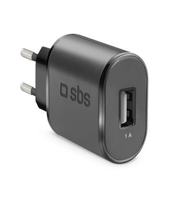 SBS 5W oplader. 1A. Sort