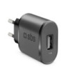SBS 5W oplader. 1A. Sort