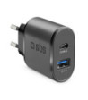 SBS 10W oplader. 2.1A. Sort