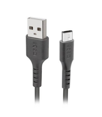 SBS Micro USB kabel. 2m. Sort