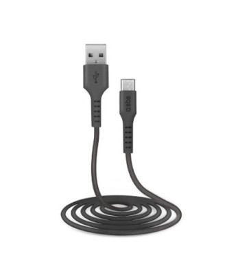 SBS Micro USB kabel. 2m. Sort