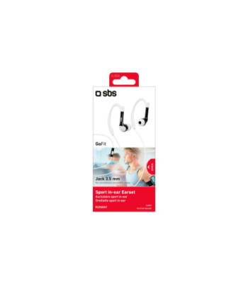 SBS in-ear høretelefoner. Hvid