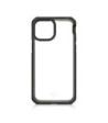 ITSKINS FERONIABIO PURE cover til iPhone 13 Pro®. Sort og gennemsigtig