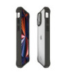 ITSKINS FERONIABIO PURE cover til iPhone 13 Pro®. Sort og gennemsigtig