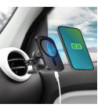 SBS magnetisk mobilholder og trådløs MagSafe oplader til bilen. Sort