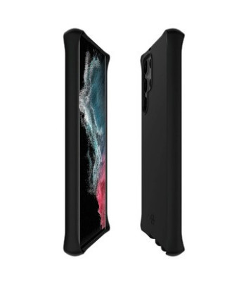 ITSKINS SPECTRUM SILK cover til Samsung Galaxy S22 Ultra®. Sort