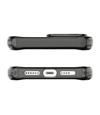 ITSKINS SUPREME CLEAR cover til iPhone 13 Pro®. Smoke og gennemsigtig