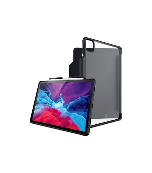 ITSKINS HYBRID SOLID FOLIO cover til iPad Pro 12,9" 2020 (3. og 4. gen.)®. Sort ITSKINS HYBRID SOLID FOLIO cover til iPad Pro 12,9" 2020 (3. og 4. gen.)®. Sort