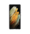 ITSKINS HYBRID CLEAR cover til Samsung Galaxy S21 Ultra 4G / 5G®. Sort og gennemsigtig