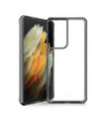 ITSKINS HYBRID CLEAR cover til Samsung Galaxy S21 Ultra 4G / 5G®. Sort og gennemsigtig