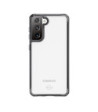 ITSKINS HYBRID CLEAR cover til Samsung Galaxy S21 + 4G / 5G®. Sort og gennemsigtig