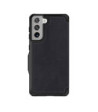 ITSKINS HYBRID FOLIO cover til Samsung Galaxy S21 + 4G / 5G®. Sort med genanvendt læder
