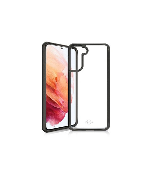 ITSKINS FERONIABIO PURE cover til Samsung Galaxy S21 4G / 5G®. Sort og gennemsigtig ITSKINS FERONIABIO PURE cover til Samsung Galaxy S21 4G / 5G®. Sort og gennemsigtig