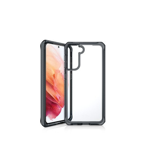 ITSKINS SUPREME CLEAR cover til Samsung Galaxy S21 4G / 5G®. Smoke og gennemsigtig