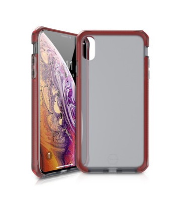 ITSKINS SUPREME FROST cover til iPhone XS / X®. Rød og sort