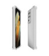 ITSKINS SUPREME CLEAR cover til Samsung Galaxy S21 Ultra 4G / 5G®. Hvid og gennemsigtig