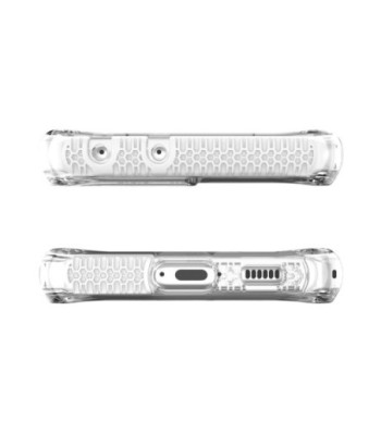 ITSKINS SUPREME CLEAR cover til Samsung Galaxy S21 Ultra 4G / 5G®. Hvid og gennemsigtig
