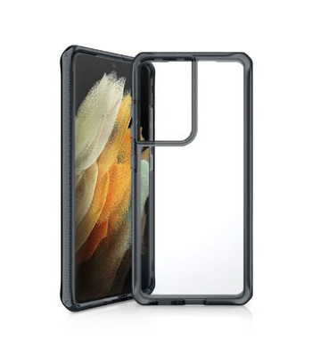 ITSKINS SUPREME CLEAR cover til Samsung Galaxy S21 Ultra 4G / 5G®. Smoke og gennemsigtig