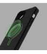 ITSKINS SPECTRUM MAGSAFE SILK cover til iPhone 14 Plus®. Sort